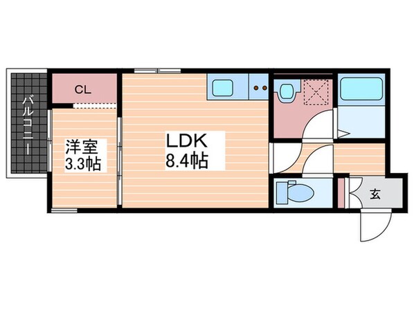 サニーコート参番館の物件間取画像